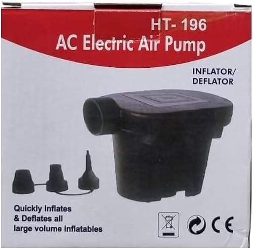 HT-196 AC Electric Air Pump Inflator and Deflator