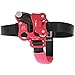 SHYEKYO Climbing Hand Ascender, 120Kg Load Pulley Designed Reduces Wear Foot Ascender Tree Climbing with Reverse Buckle Adjustment Button for Wide Range of Uses(Right Foot Riser/Red)