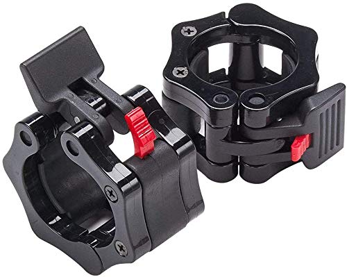 Collares Pesas Olímpicas 2" - Seguro Liberación Rápida Nylon Crossfit