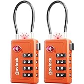 Garantía de 5 años: Como marca EUROPEA de confianza y distribuidor oficial TSA, ofrecemos 5 años de garantía y una garantía de satisfacción en todos nuestros candados para equipaje. ¡Viaja sin preocupaciones con NovLock! Aprobado por TSA y alerta de ...