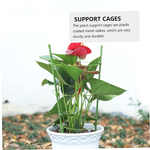 Cage de support pour plantes grimpantes HANABASS tuteur fer extérieur fleurs fruits - 3