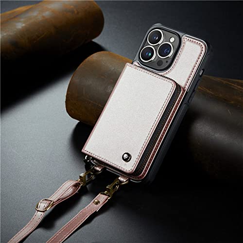 Étui de sac de téléphone pour iPhone 13 Pro Max anti-perte à lanière