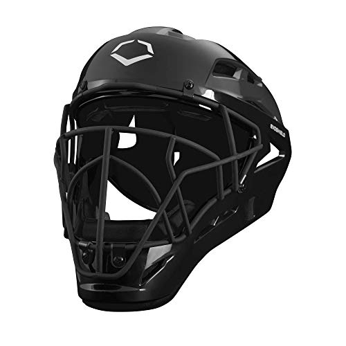 EvoShield Pro-SRZ™ Catcher\'s Helmet - Black, Small - Thumbnail 4