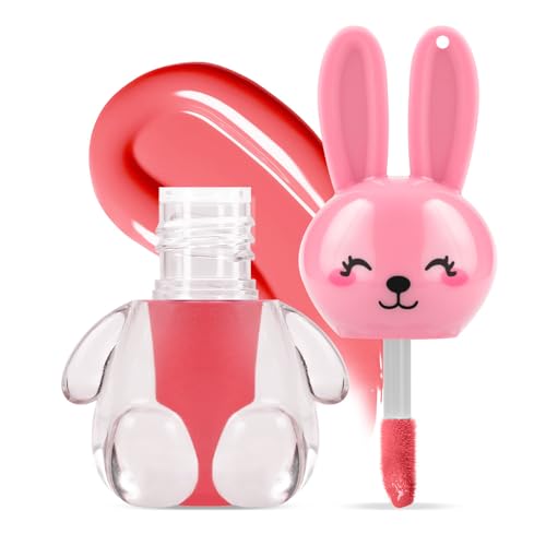 Image of Princess by RENEE Bunny Lip Tint - Pink, for Pre-Teens, Lightweight & Long-Lasting Color, Non-Drying & Nourishing, Water-Based Formula, Blueberry Extracts, Strawberry & Vitamin E Infused, Cruelty-Free