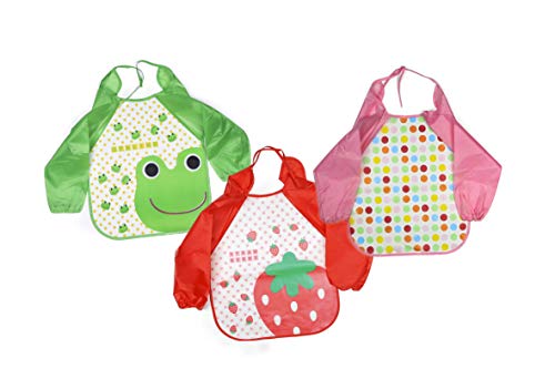 Set da 3 Bavaglini Neonato Impermeabili con