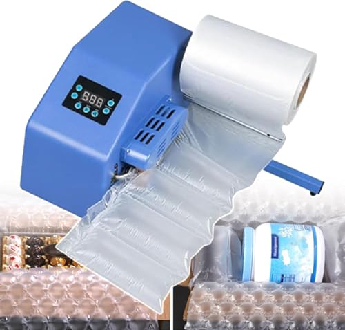 Image of 200 W Air Cushion Machine,16m/Min Pillow Inflatable, Automatic Bubble Packaging Wrap Maker, Adjustable Speed/Air Volume/Temp