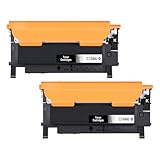 Contenu de la livraison : 2 cartouches de toner noires CLT-K404S, compatibles avec les toners Samsung C430W (non originaux)