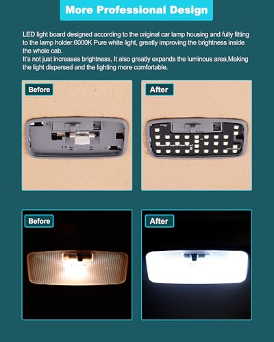 Kit de luces LED para Toyota Tacoma 2da Gen interior miniatura 3