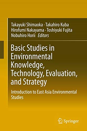Buy Basic Studies in Environmental Knowledge, Technology, Evaluation, and Strategy — BookShops.in