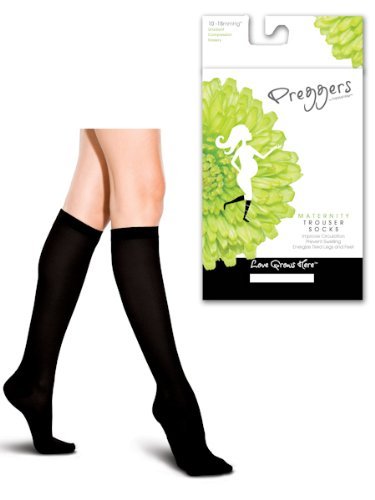 Preggersby Therafirm Ribbed Trouser Socks - 10-15mmhg Gradient Compression