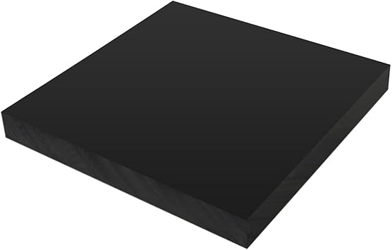 Black Bakelite Sheet, Bakelite Phenolic Resin Plate Length 150Mm, Width 100Mm for Electronic Fixtures, DIY Crafts,10015010mm