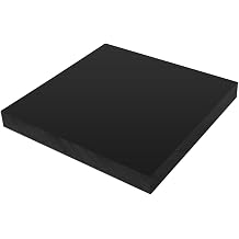 Black Bakelite Sheet, Bakelite Phenolic Resin Plate Length 150Mm, Width 100Mm for Electronic Fixtures, DIY Crafts,10015010mm