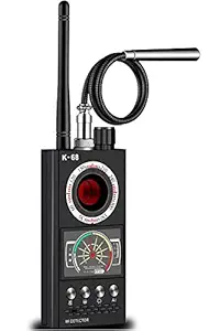 Skypearll Hidden Camera Detector Device Upgraded Anti Spy RF Detector GPS Tracker Detector Spy Camera Finder Find and Locate Eavesdropping Device AI Auto Scan 4-in-1 Easy to Use Rechargeable.