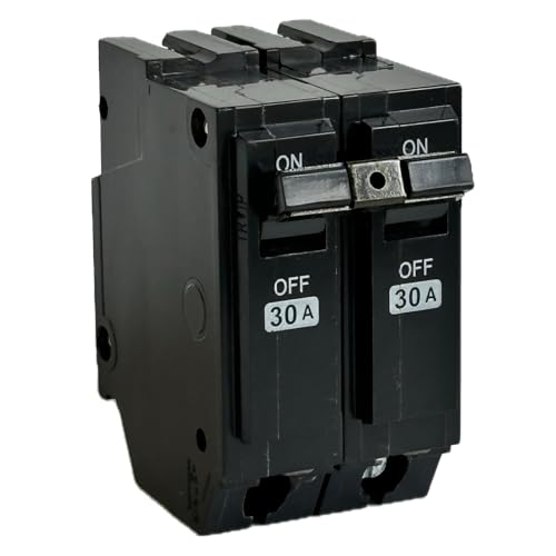 THQL2130 Circuit BreakerFit for General ElectricRepalce for THQL 2p 30A Breaker 2 Pole 30 Amp 120/240V 10kAPlug-in Mount StandardThermal Magnetic Protection