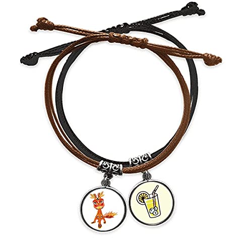 Bracelet Tour Eiffel en cuir et corde pour vos voyages et sorties citadines