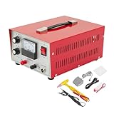 AGULIUM Portable Jewelry Spot Welder, Jewelry Welding Machine, Pulse Sparkle Spot Welder, Adjustable Permanent Jewelry Welder kit for Platinum Gold Silver Steel, 500W, Welding Diameter 0.5-1.2mm