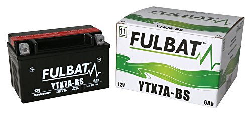 Fulbat Batería Agm Ytx7A-Bs 12V 6Ah 90A Largo: 150 X Ancho: 87 X Alto 93 (Mm) ¦
