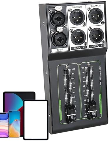 Studio Monitor-controller, audio-interface met volumeregelaar ...