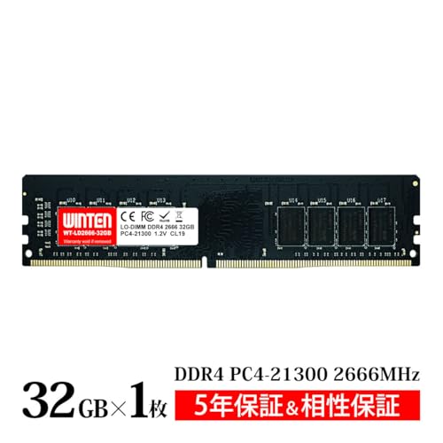 Amazon.co.jp: WINTEN（ウィンテン）: DDR4 2666MHz