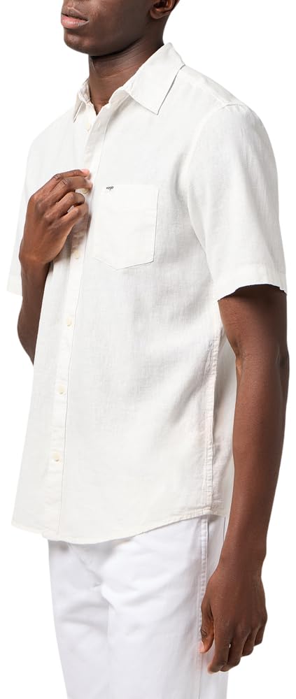 Wrangler Men's White Shirt, Xl