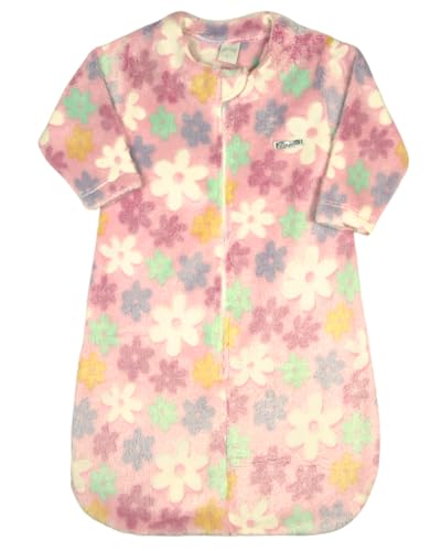 Saco de Dormir Bebe Menina Casulo Pijama Cobertor Soft Rosa