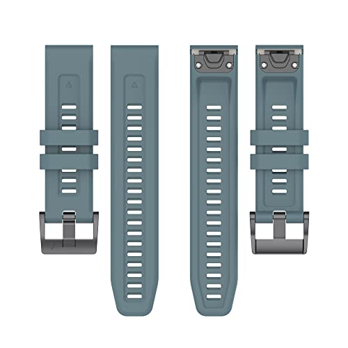Correa silicona compatible Garmin Fenix 8 43mm 20mm miniatura 7