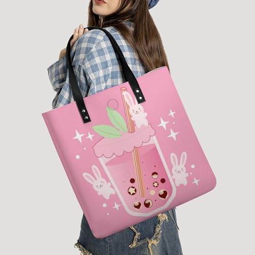 Sac À Bandoulière Pratique 39x39cm Style Boisson Délicieuse Femmes