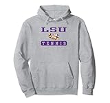 LSU Tigers Tennis Logo Officially Licensed Pullover Hoodie