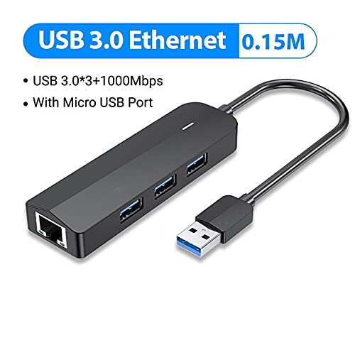 Amazon.com: WQQ USB 3.0 to RJ45 Gigabit Ethernet Adapter with 3