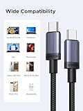UGREEN USB-C to USB C Charger Cable 100W Fast Charging 2M Type C to C Cable Compatible with MacBook Pro M4, iPad Pro 2024, iPhone 16 Pro Max, Galaxy S25 Ultra, Dell XPS, Surface Pro 9, Pixel 9 - Image 7