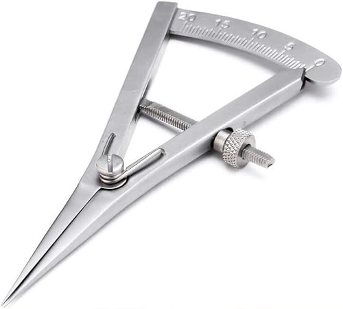 Calibrador Medidor de Párpados Ajustable con Marca y Tornillo miniatura 1
