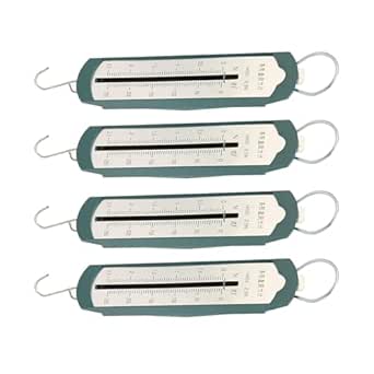 Spring Scale, Professional 4pcs Spring Dynamometer Bar Type Adjustable ...