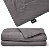 Miracle Made Cool-to-The-Touch Comforter Silver-Treated, Soft, Breathable Fabric Lightweight, Cozy Bedding Designed for Hot Sleepers Queen Size Blanket, Stone