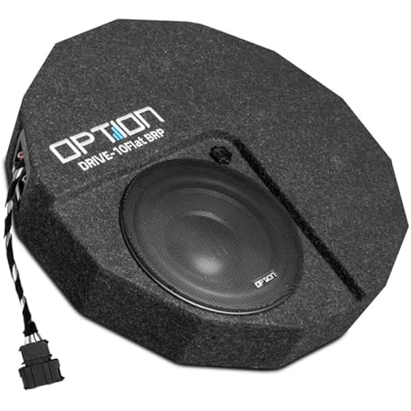 Option Zestaw subwooferów kompatybilny z VW Tiguan III (3. generacja, typ CT, rok produkcji od 2024, kompatybilny z fabrycznym systemem dźwiękowym H/K), subwoofer Plug & Play z adapterem