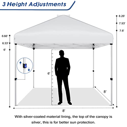 Cbbpet Canopy Tent With Sidewalls And Canopy Weights Set Of 4, Tent Stakes 8 Pack, Nylon Ropes 9.84Ft For Tent #TOP2