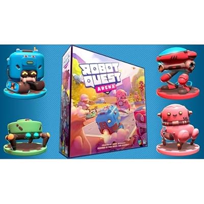 Wise Wizard Games: Robot Quest Arena Deckbuilding Board Game