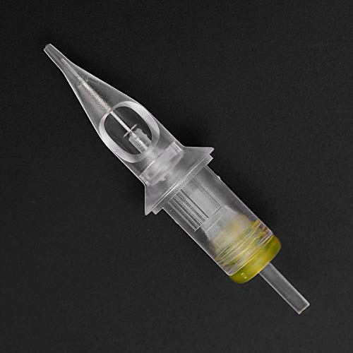 BIGWASP 50pcs Assorted Disposable Cartridge Tattoo Needles Round Shader Mixed 3RS 5RS 7RS 9RS 11RS (50pcs #12 Standard RS) - Thumbnail 2