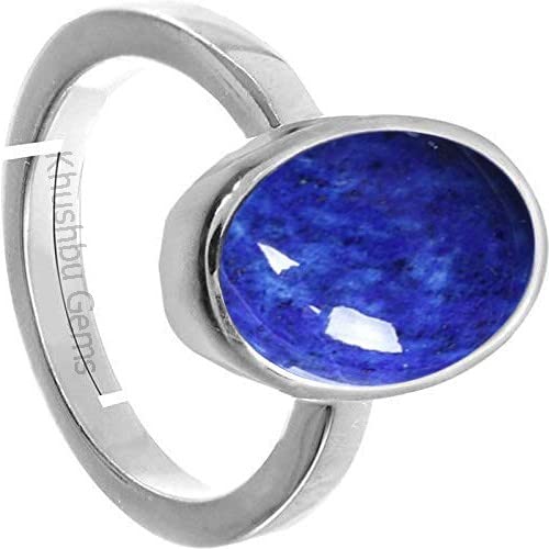 Bague Lapis Lazuli naturel 6,75 carats pour homme et femme A+