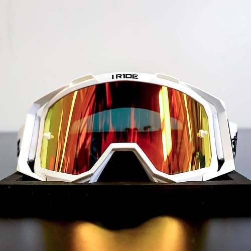 Fox Powersports IR-AIRTIME (WHITE FRAME - ORANGE POP LENSES)