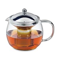 Avanti Ceylon Borosilicate Glass Teapot, 6 Cup / 1.25 Litre Capacity