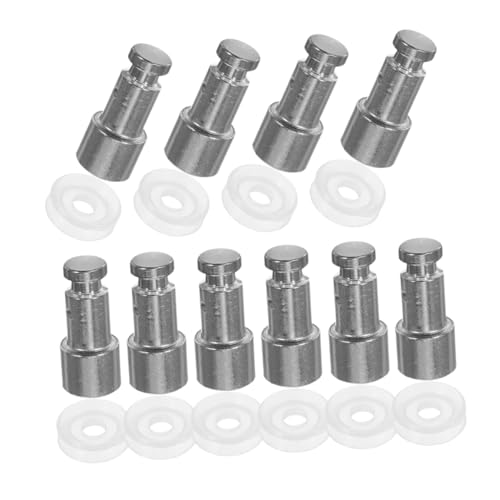MAGICLULU 10 unidades de válvulas flotantes de repuesto para ollas de presión eléctricas, con junta de goma miniatura 1