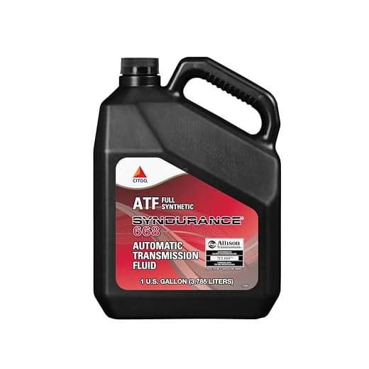 CITGO Syndurance 668 ATF Allison Approved (Backward Compatalbe to TES-295), Pack of 1 Gallon