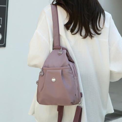 Mochila antirrobo mujer multicompartimento con asas cómodas 5