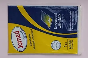 Jomed Disposable Underpad 60X90 Large, Super absoebent (pack of 2)