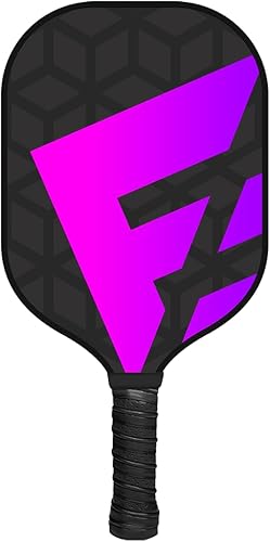 F2 Sports Paletas de pickleball de grafito  Con textura para Max Spin  Raqueta de pickleball aprobada por Estados Unidos  Peso medio 7.6-8.0 onzas