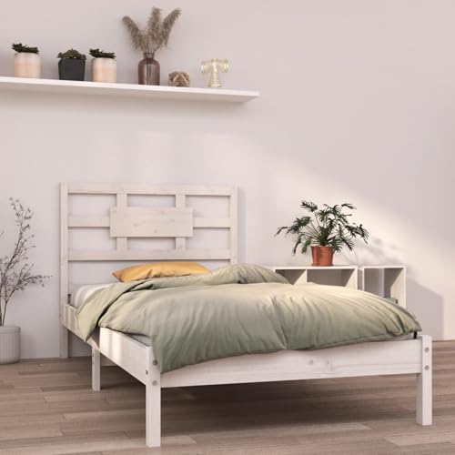 Gecheer Massivholzbett Holzbett Bettrahmen Seniorenbett Doppelbett/Einzelbett Komfortbett Jugendbett Landhausbett Gästebett Betten Bett für...