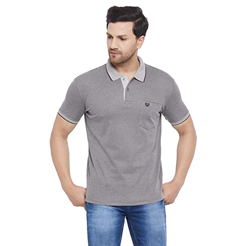 Image of Duke Stardust Men Half Sleeve Cotton Tshirt (ONSD40 Oak Wood XL)