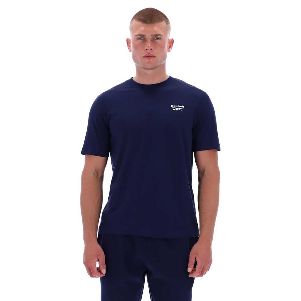 Reebok Cody Small Logo Crew Neck SS TEE Vector Navy Small Vector NAVYSmallVECTOR Navy