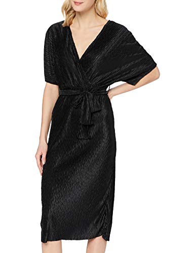 Preisvergleich Produktbild YAS Damen YASOTOLINDA SS MIDI Dress Kleid, Black, L