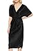 Produktbild YAS Damen YASOTOLINDA SS MIDI Dress Kleid, Black, L